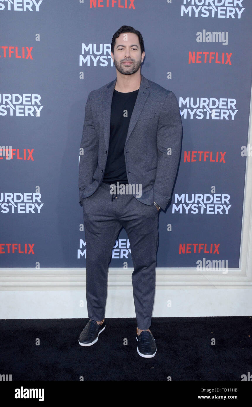 Los Angeles, CA, USA. 10 Juin, 2019. Victor Turpin au Los Angeles première projection de meurtre mystère au Regency Village Theatre de Los Angeles, Californie le 10 juin 2019. Crédit : David Edwards/media/Alamy Punch Live News Banque D'Images
