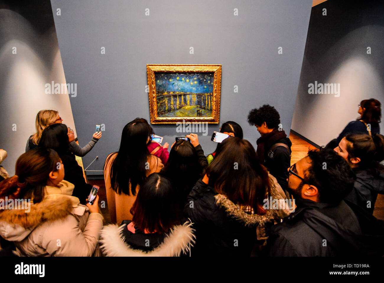 Editorial photo d'Orsay Musée Romantique à Paris prises en date 25 décembre 2018 Banque D'Images