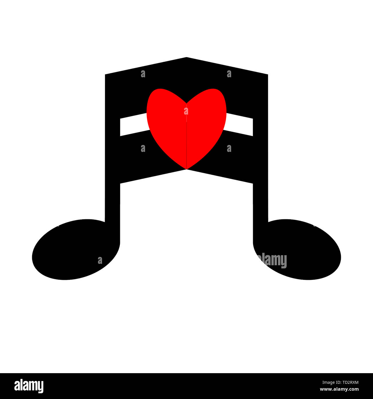 La note 3D matériel symbole de création de polices Banque D'Images