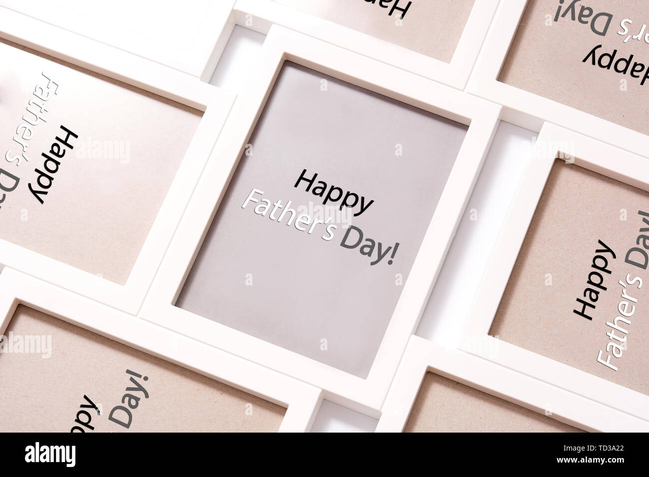 Happy Father's Day paroles sur images background Banque D'Images