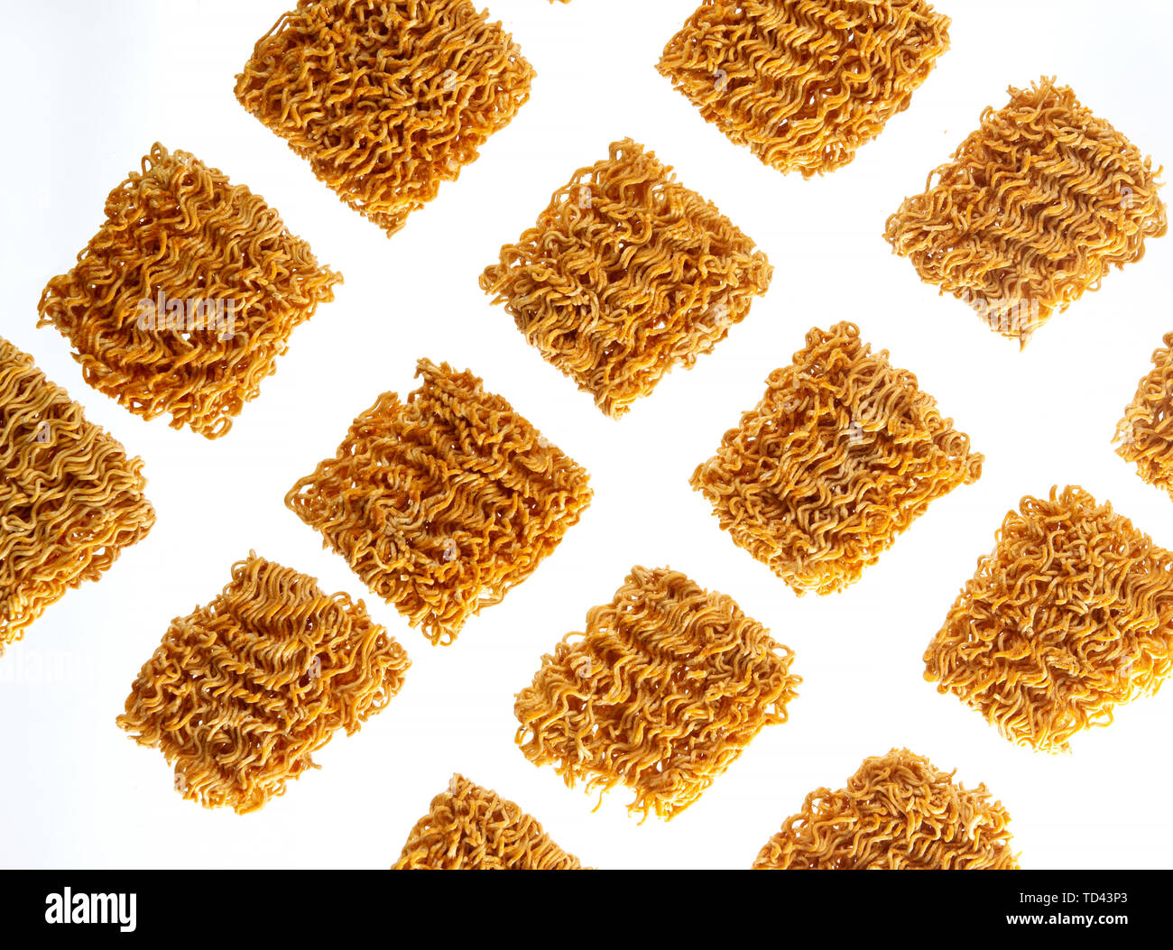 Les nouilles croustillantes Banque D'Images
