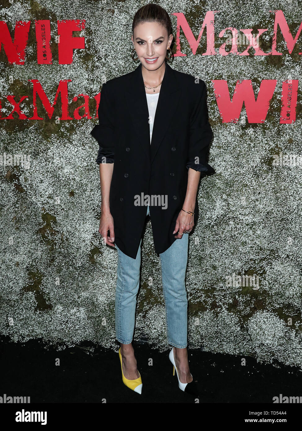 West Hollywood, USA. 11 Juin, 2019. WEST HOLLYWOOD, LOS ANGELES, CALIFORNIE, USA - 11 juin : L'actrice Elizabeth Chambers arrive à la InStyle Max Mara Women in Film Fête au Château Marmont le 11 juin 2019 à West Hollywood, Los Angeles, Californie, USA. (Photo par Xavier Collin/Image Crédit : Agence de Presse) L'agence de presse Image/Alamy Live News Banque D'Images