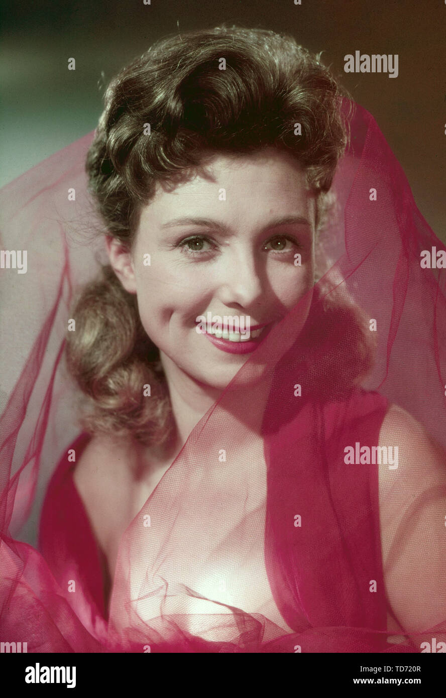 Gardy, Granass deutsche Schauspielerin, Deutschland 1950er Jahre. L'actrice allemande Gardy Granass, l'Allemagne des années 1950. Banque D'Images