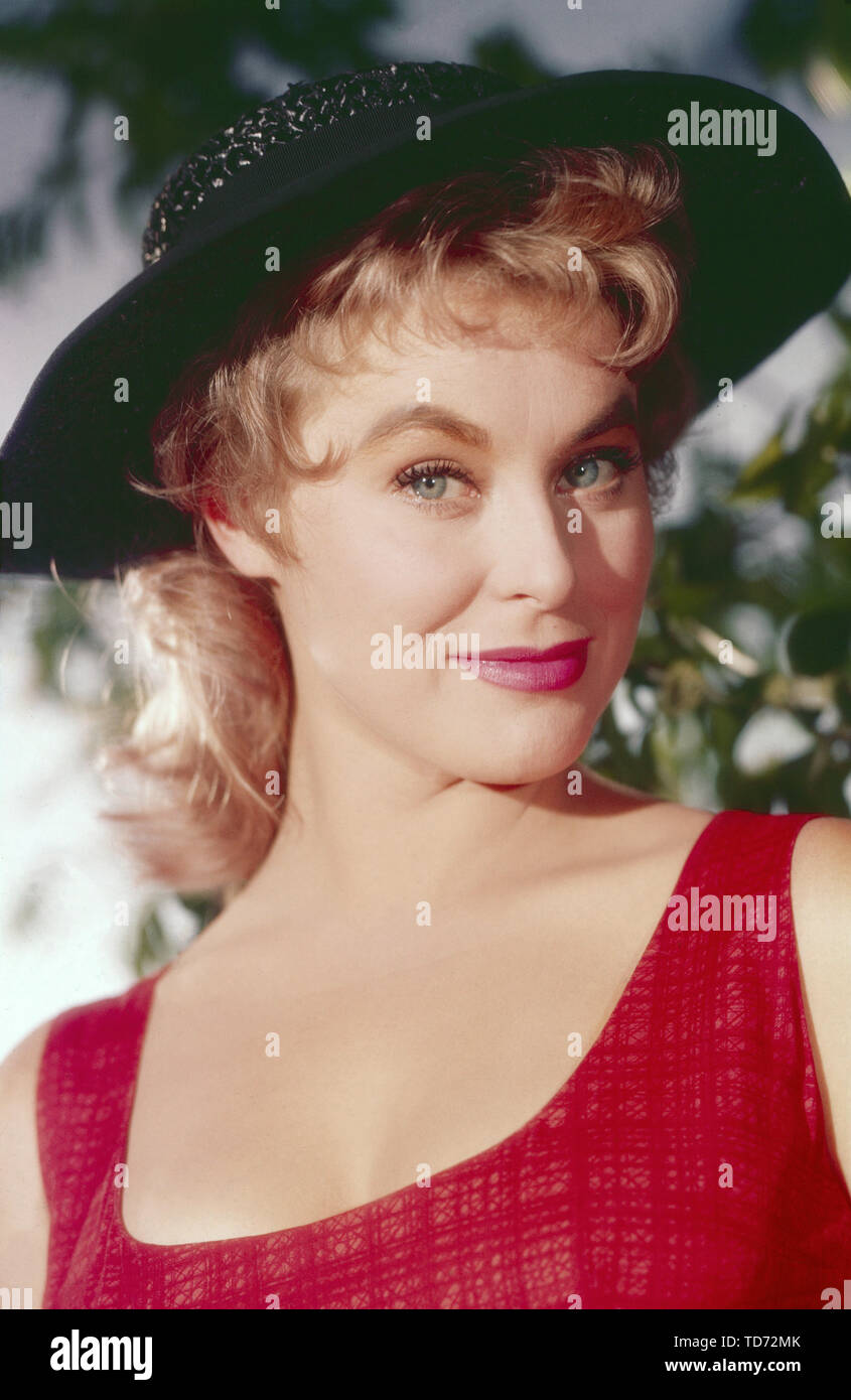 Marianne Hold, deutsche Schauspielerin 1950er Jahre, Deutschland. L'actrice allemande Marianne Hold, l'Allemagne des années 1950. Banque D'Images