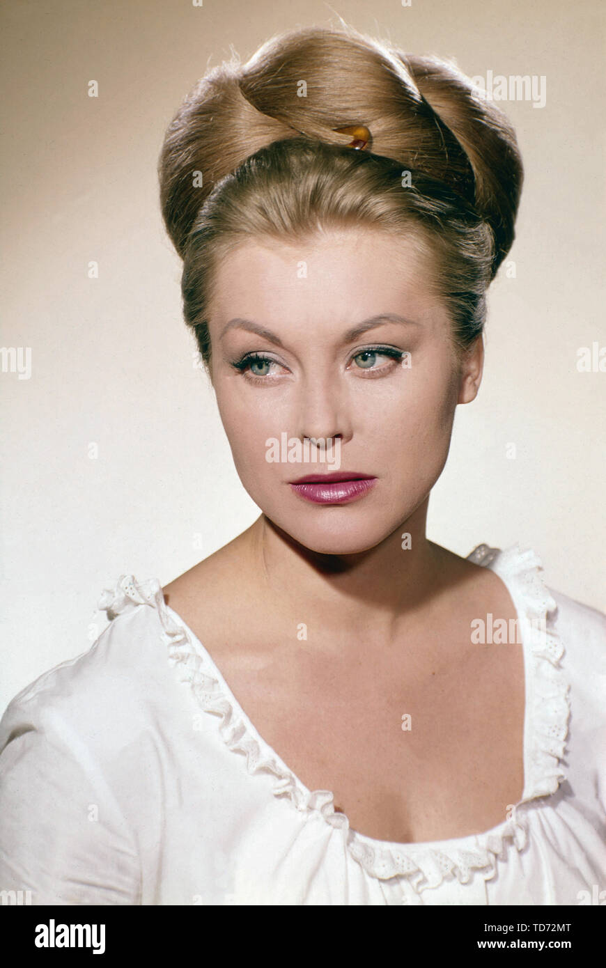 Marianne Hold, deutsche Schauspielerin 1950er Jahre, Deutschland. L'actrice allemande Marianne Hold, l'Allemagne des années 1950. Banque D'Images