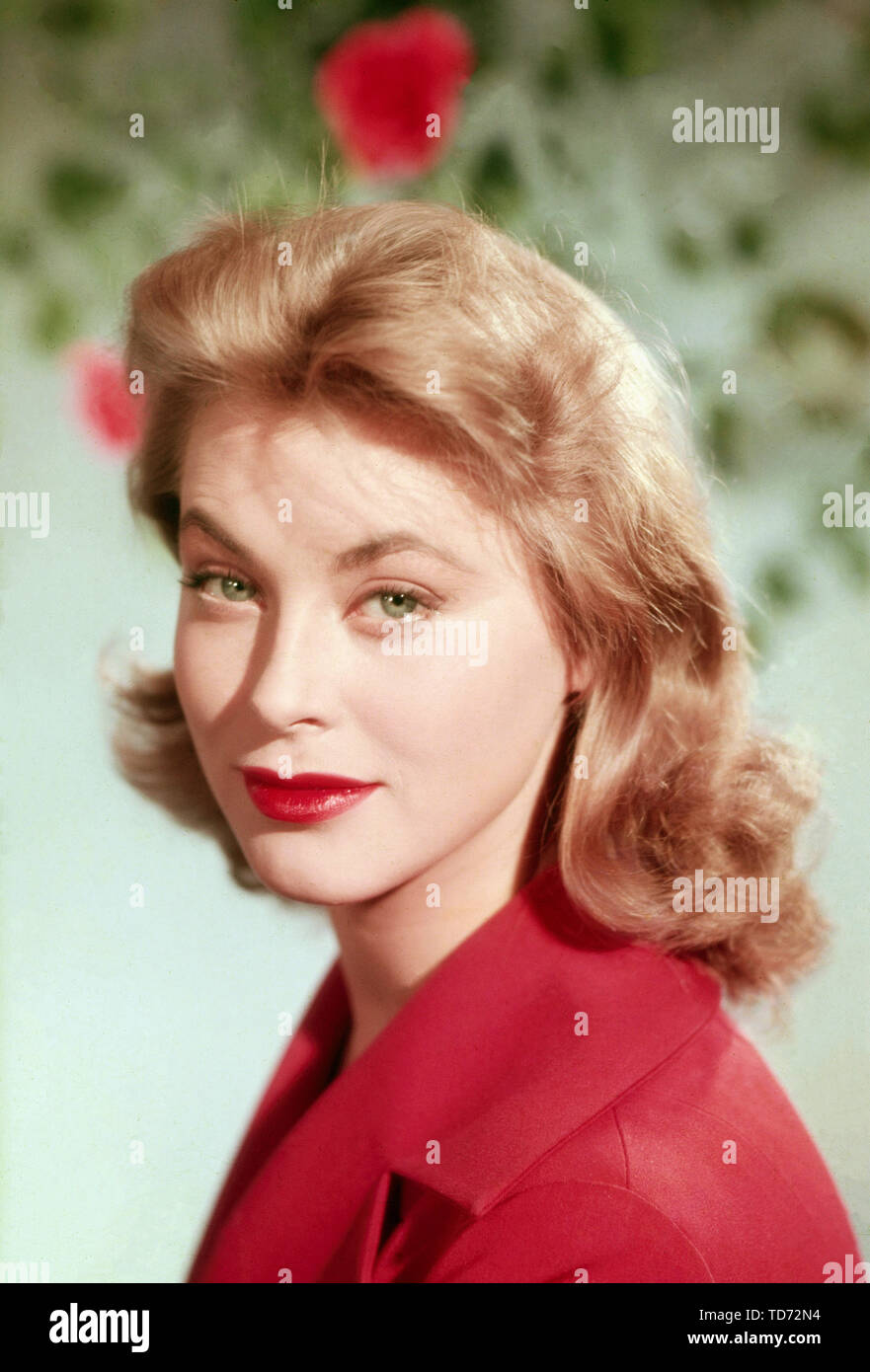 Marianne Hold, deutsche Schauspielerin 1950er Jahre, Deutschland. L'actrice allemande Marianne Hold, l'Allemagne des années 1950. Banque D'Images