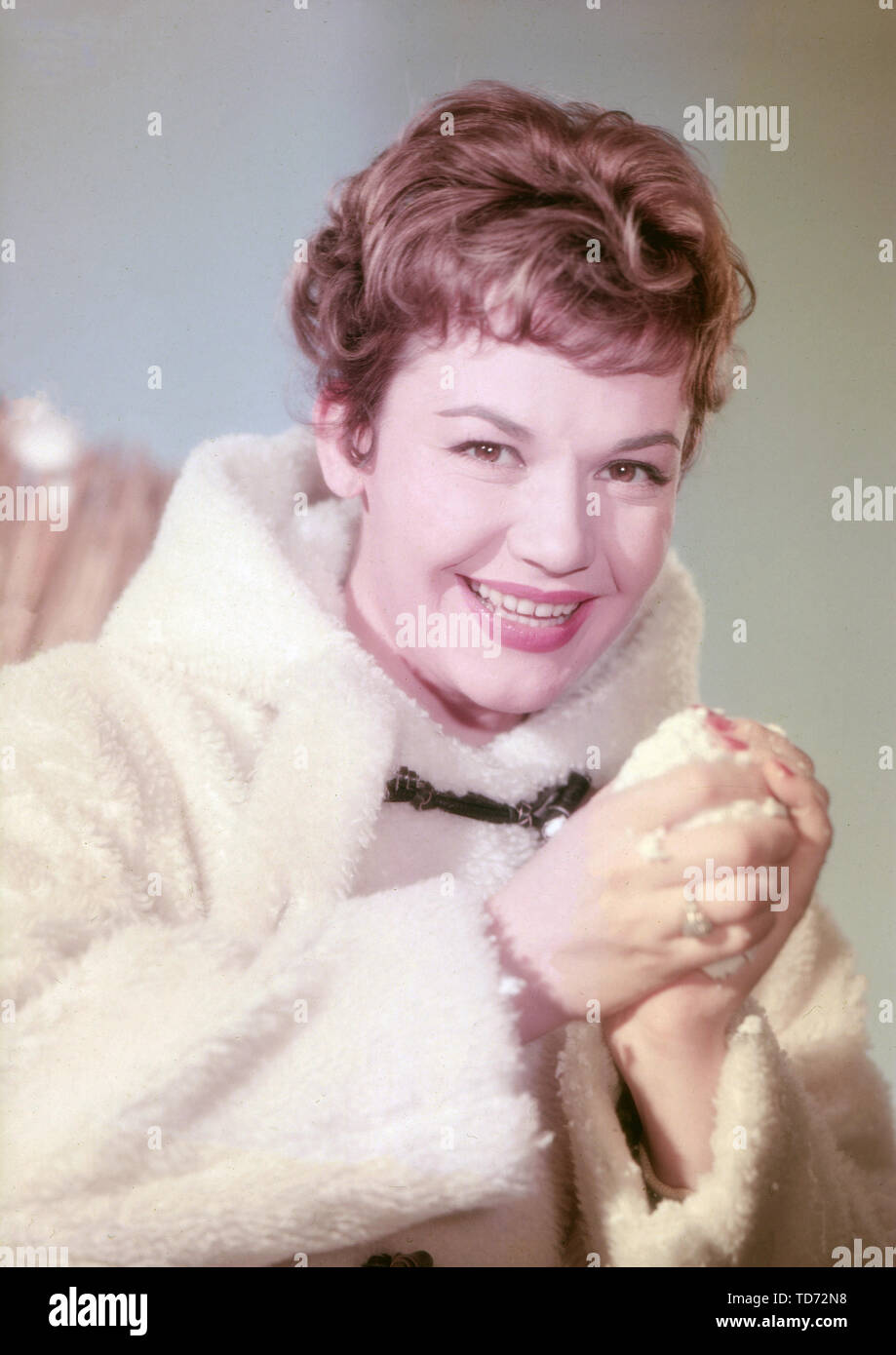 Renate Holm, deutsche Sopranistin Schauspielerin und Deutschland, 1950er Jahre. Soprano et actrice allemande Renate Holm, l'Allemagne des années 1950. Banque D'Images