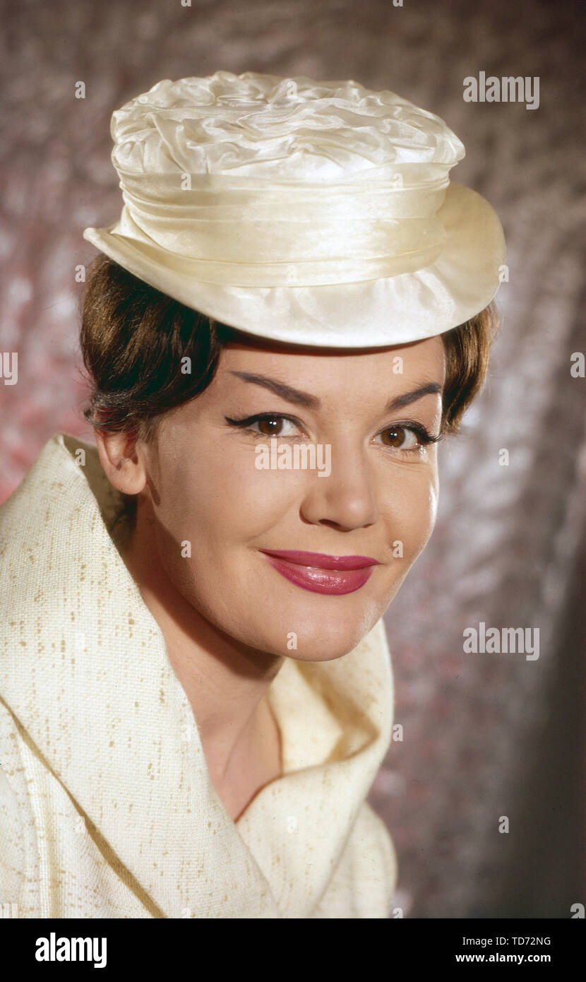 Renate Holm, deutsche Sopranistin Schauspielerin und Deutschland, 1950er Jahre. Soprano et actrice allemande Renate Holm, l'Allemagne des années 1950. Banque D'Images