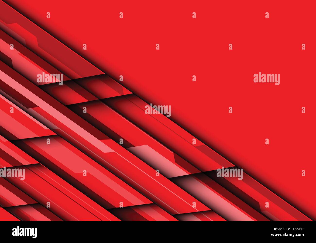 Résumé rouge futuriste avec ton espace moderne design technology background vector illustration. Illustration de Vecteur