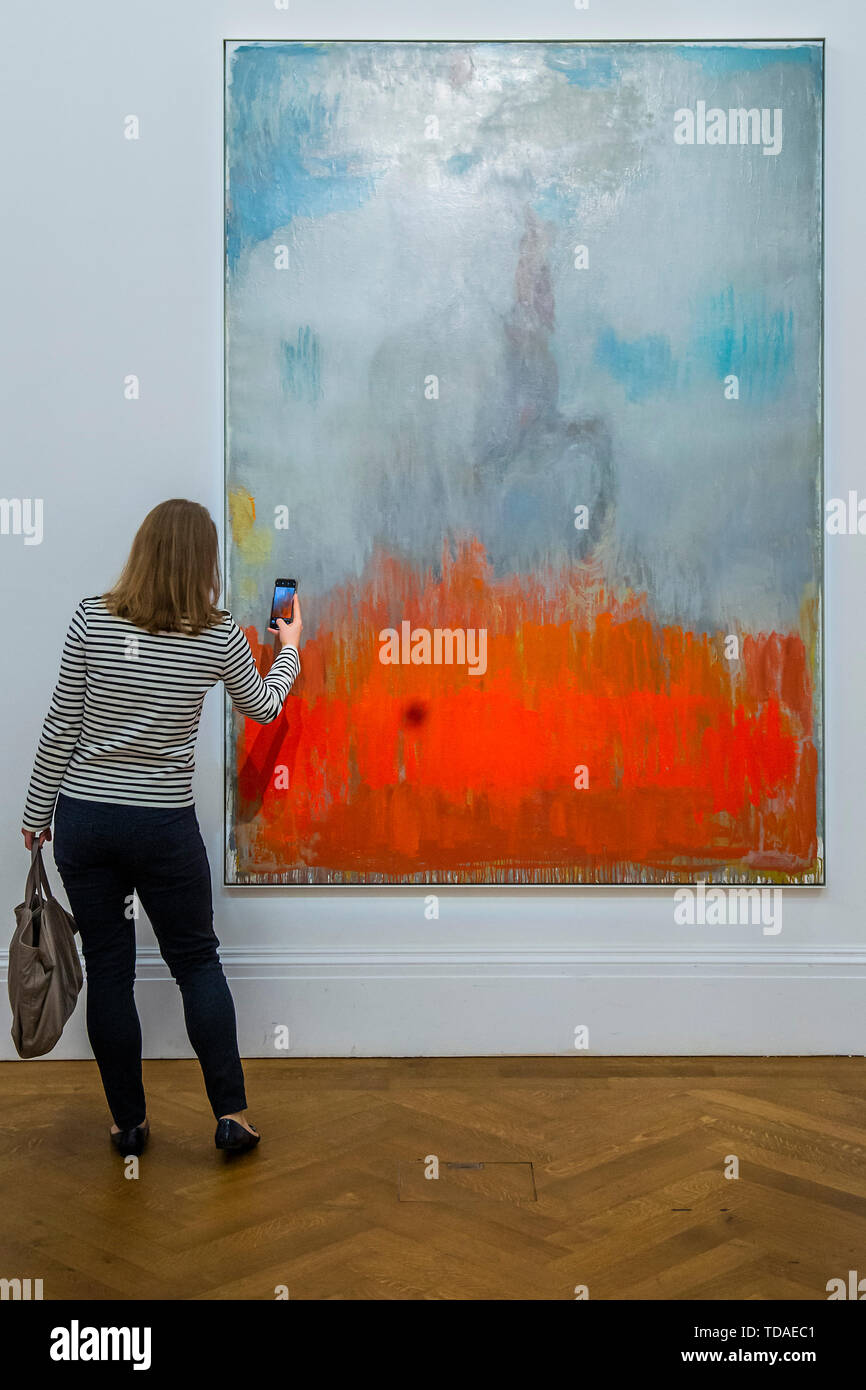 Londres, Royaume-Uni. 14 juin 2019. Une lettre à Joshua par Christopher Le Brun, est £18-25.000 - moderne et d'art britannique d'après-guerre à la vente Sotheby's Londres. Les ventes aux enchères aura lieu le 18 et 19 juin. Crédit : Guy Bell/Alamy Live News Banque D'Images