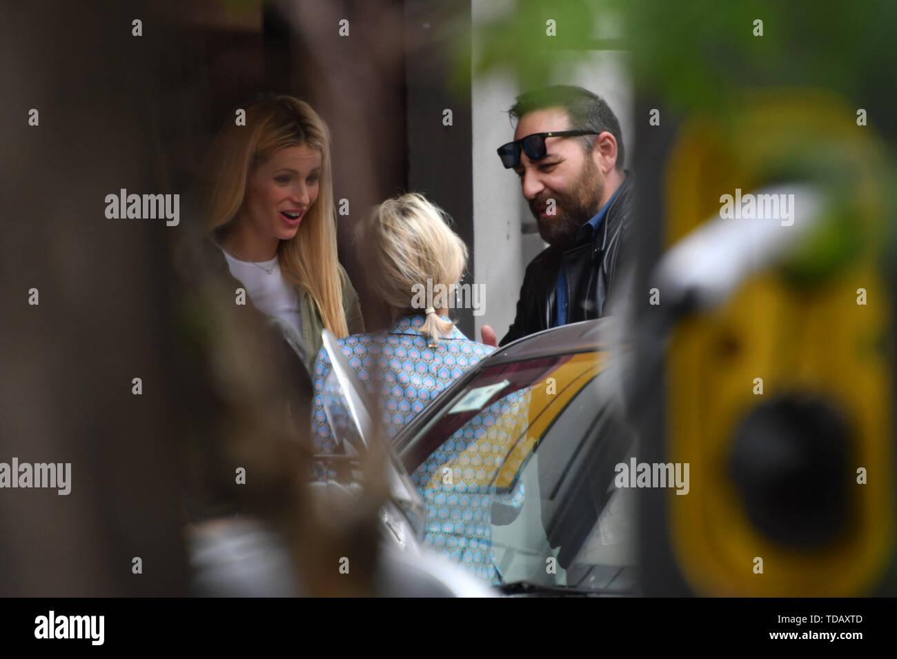 Michelle Hunziker en mission à Milan, Italie Où : Milan, Italie Quand : 13 mai 2019 Credit : IPA/WENN.com **Uniquement disponible pour publication au Royaume-Uni, USA, Allemagne, Autriche, Suisse** Banque D'Images