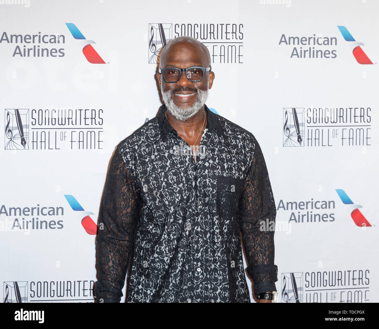 Bebe Winans assiste aux compositeurs canadiens 50e Annual Induction et de la remise de prix au New York Marriott Marquis (photo de Lev Radin / Pacific Press) Banque D'Images