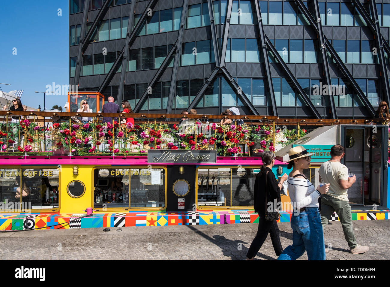 Projet de régénération Paddington de l'ancien bassin du canal, Paddington, Londres, Angleterre, Royaume-Uni Banque D'Images