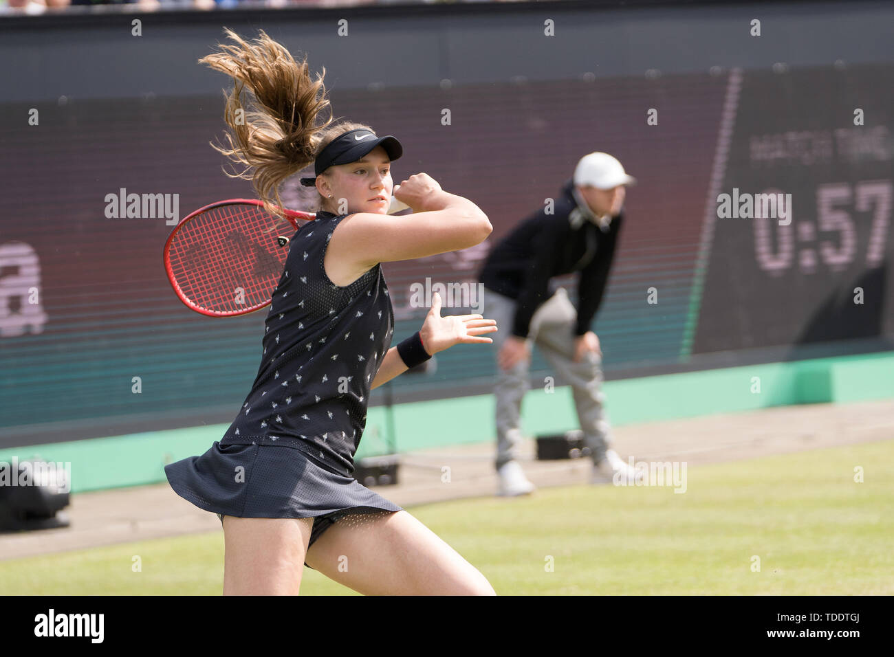 15 juin 2019, le Tennis Rosmalen Pays-bas Libema Rybakina Elena ouvert (KAZ) Banque D'Images