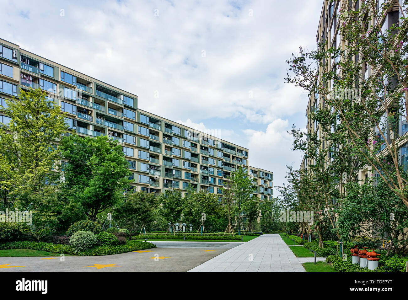 Le développement immobilier. Banque D'Images