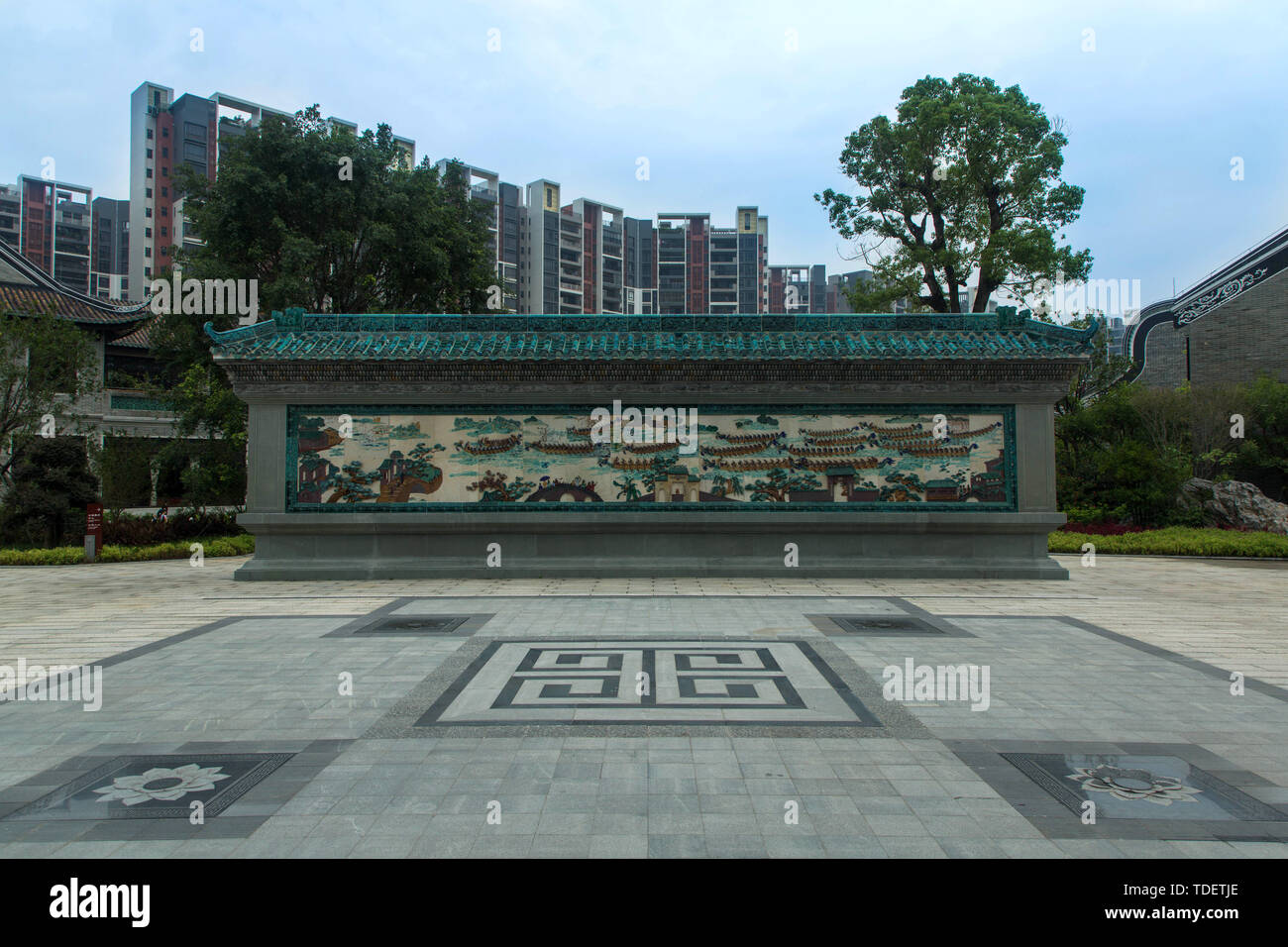 Foshan, Guangdong et Yuan Banque D'Images