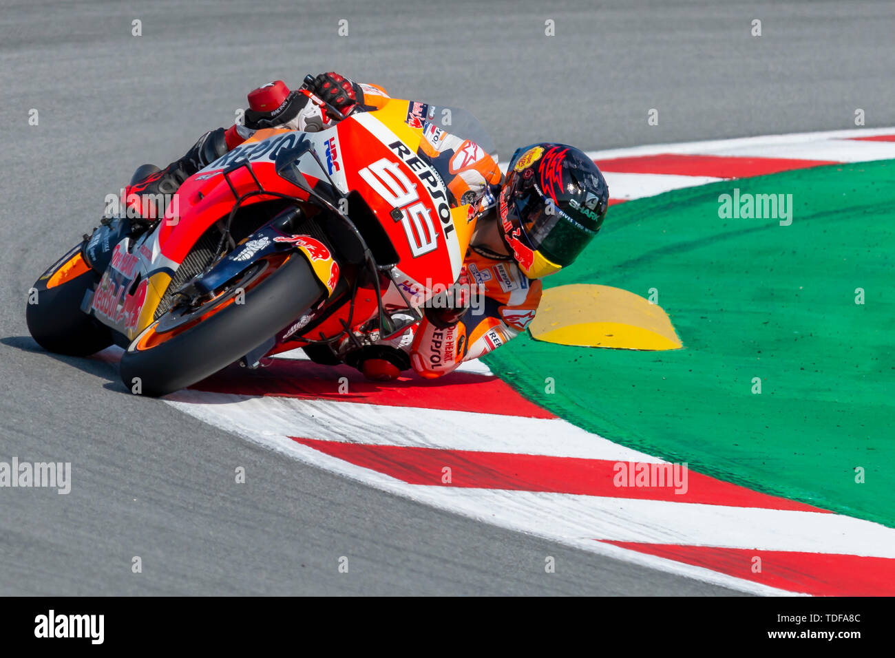 Jorge Lorenzo. Grand Prix de Catalogne MotoGP sur le circuit de Catalogne. Barcelone, Espagne, Juin, 2019 Banque D'Images