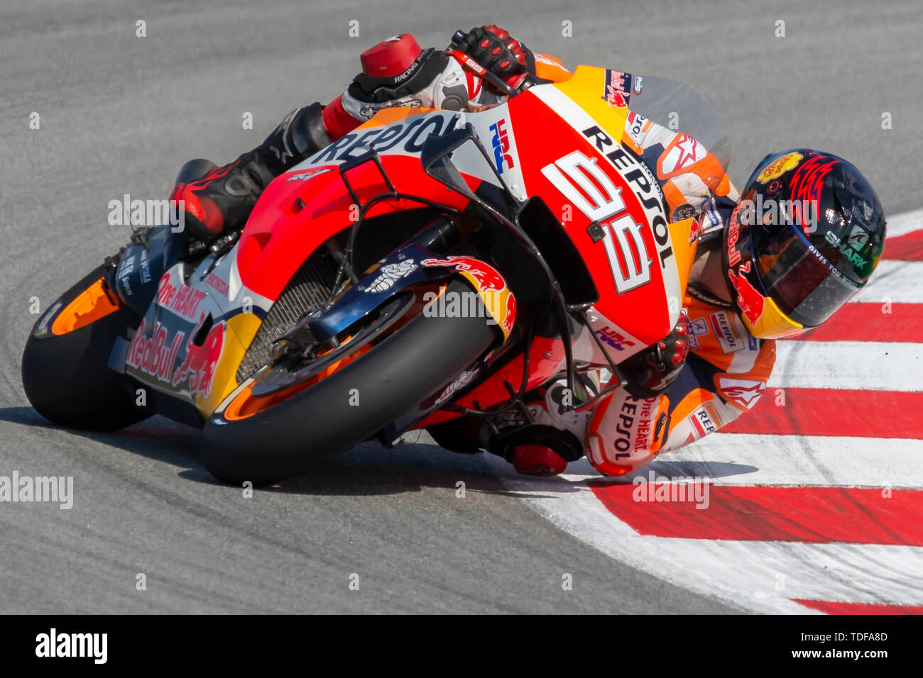 Jorge Lorenzo. Grand Prix de Catalogne MotoGP sur le circuit de Catalogne.  Barcelone, Espagne, Juin, 2019 Photo Stock - Alamy