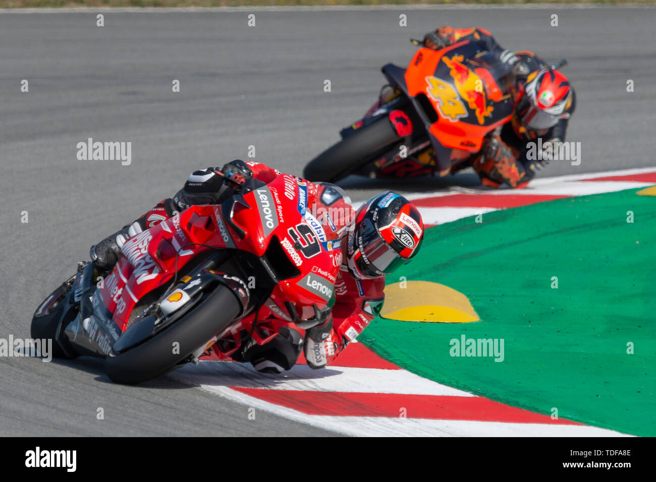 Danilo Petruzzi. Grand Prix de Catalogne MotoGP sur le circuit de Catalogne. Barcelone, Espagne, Juin, 2019 Banque D'Images