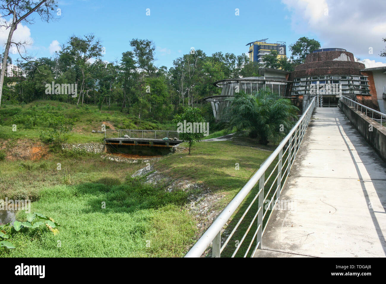 Taman Ekologi, Johor Bahru, Malaisie Banque D'Images