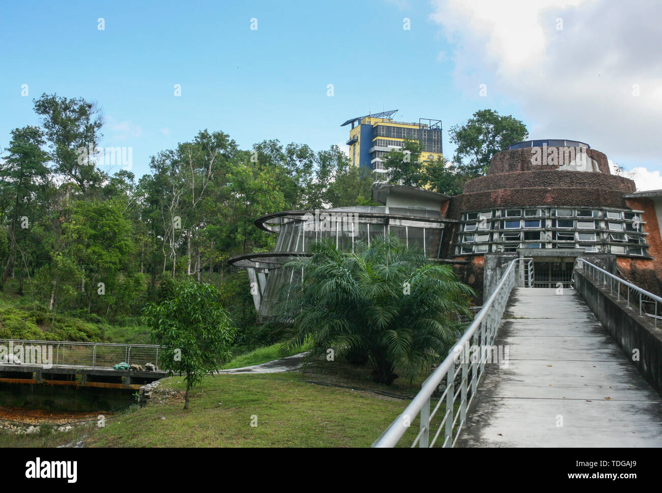 Taman Ekologi, Johor Bahru, Malaisie Banque D'Images