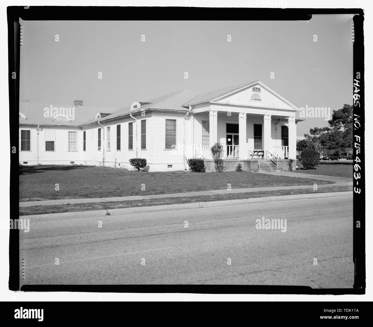 Vue oblique D'AILE SUD, À AU NORD-EST - U.S. Naval Air Station, cadet de l'Administration, 140 Fred Bauer Road, Pensacola, FL, Escambia Comté Banque D'Images