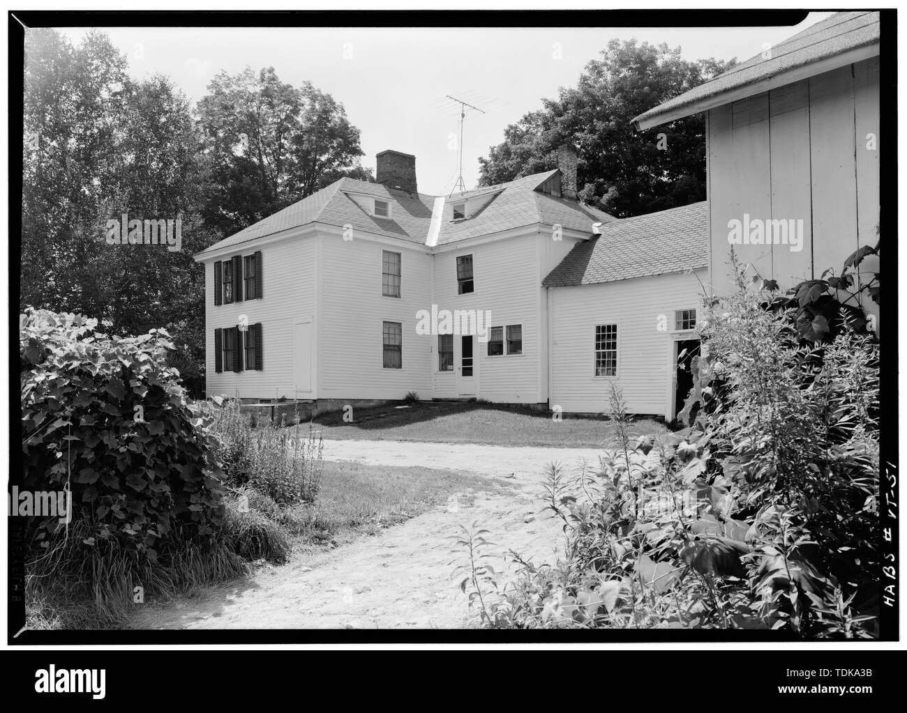 - Olcott-Johnson House, Old Norwich Norwich, Centre, comté de Windsor, VT ; Olcott, Peter ; Johnson, Daniel ; Seymour, Frolichstein R, l'équipe de terrain ; Edwards, Henry C, historien ; Overby, Osmund R, historien ; Lynch, William R, délinéateur ; Marc, Herbert M, délinéateur ; Bouchard, Adrian N, photographe Banque D'Images