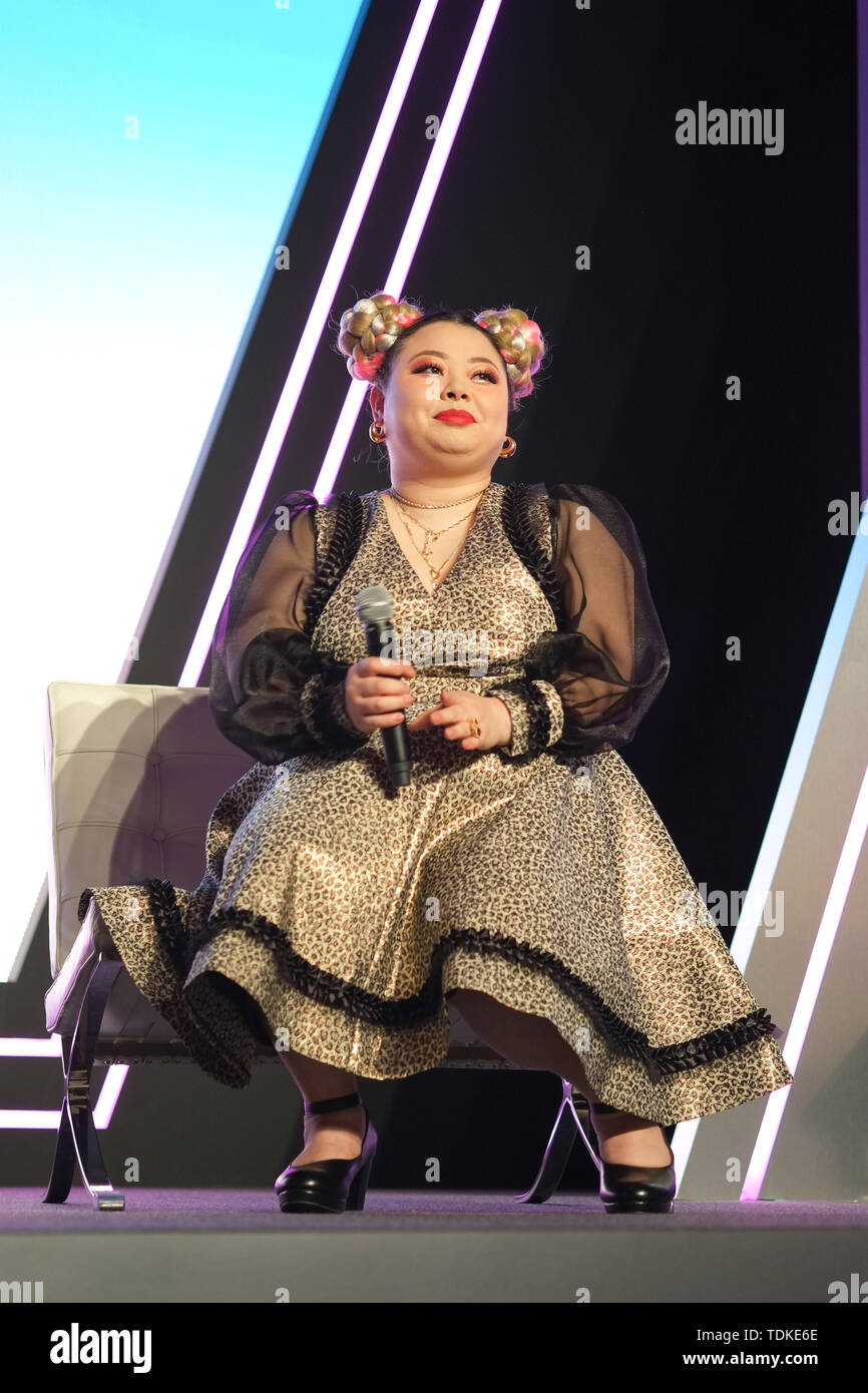 Naomi Watanabe : 15 juin 2019, Tokyo, Japon : la première Beautycon Festival à Tokyo. Beautycon est un grand festival à grande échelle que d'abord lancé en 2014 à Los Angeles. Crédit : Michael Steinebach/AFLO/Alamy Live News Banque D'Images