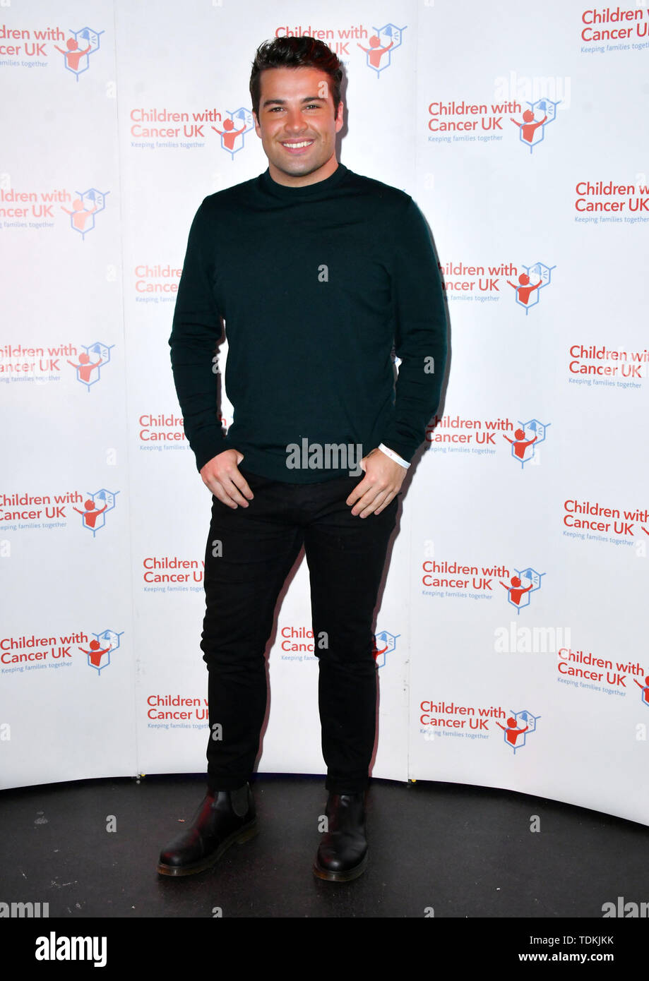 Londres, Royaume-Uni. 17 Juin, 2019. Joe McElderry prend part au lancement presse et photocall avant tournée britannique d'une nouvelle performance soirée célébrant le succès de l'organisme de bienfaisance, les enfants atteints de cancer UK, chez Pizza Express, High Holborn London, UK - 17 juin 2019 Crédit : Nils Jorgensen/Alamy Live News Banque D'Images