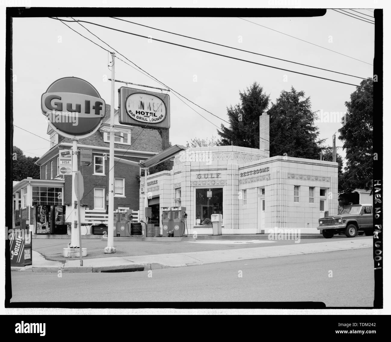 Vue d'ensemble. À la SE. - Le Golfe de Dunkle, Pitt Street, Bedford, Bedford Comté, PA ; Christianson, Justine, émetteur ; Elliot, Joseph, photographe Banque D'Images