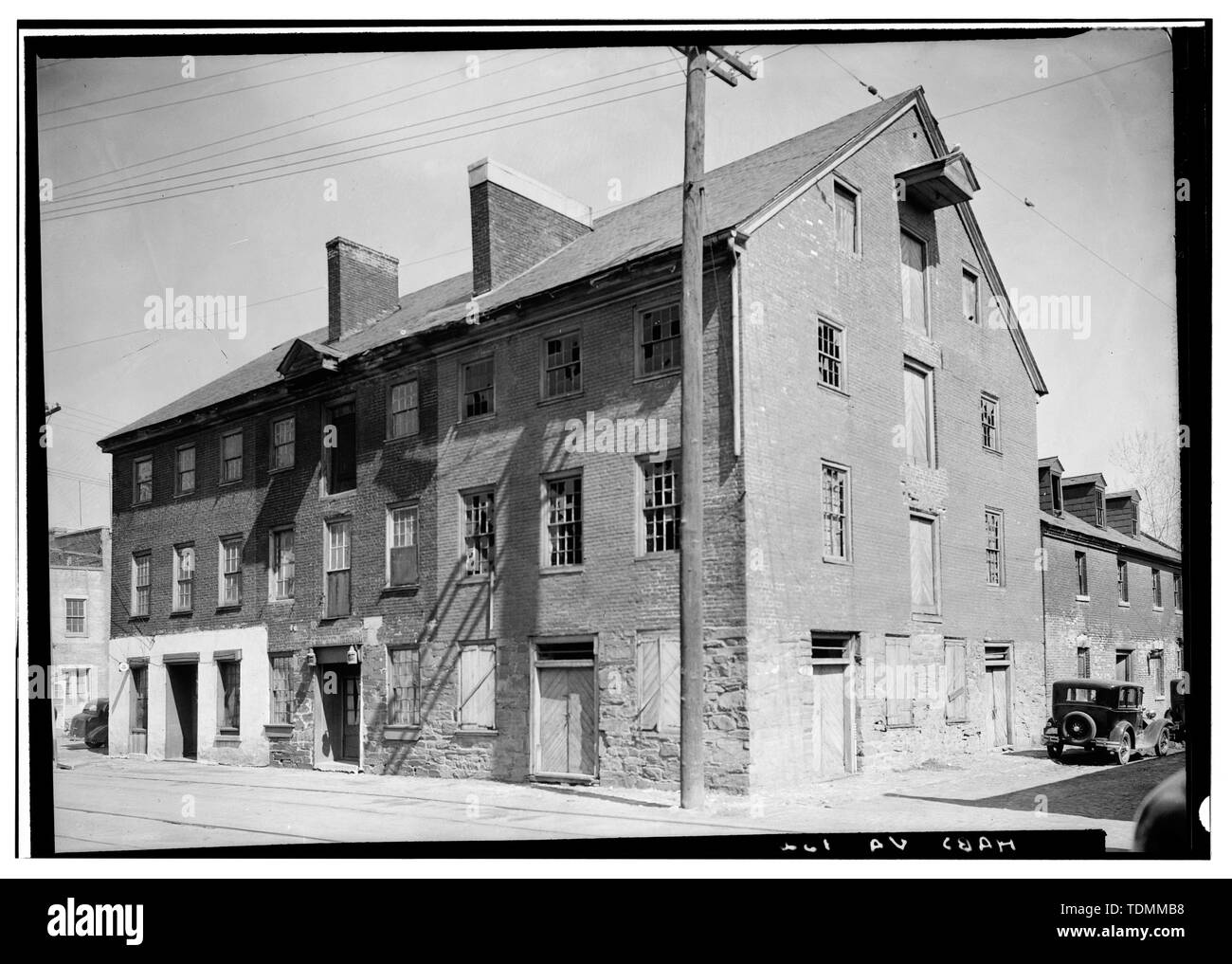 - Patterson-Fitzgerald Entrepôt, 101-105 South Union Street, Alexandria, ville indépendante, VA ; Patterson, John Banque D'Images
