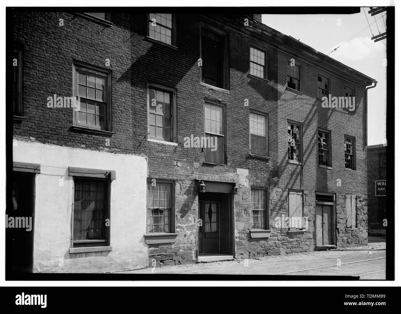 - Patterson-Fitzgerald Entrepôt, 101-105 South Union Street, Alexandria, ville indépendante, VA ; Patterson, John Banque D'Images