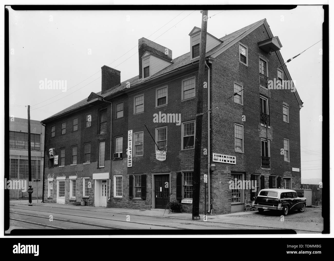 - Patterson-Fitzgerald Entrepôt, 101-105 South Union Street, Alexandria, ville indépendante, VA ; Patterson, John Banque D'Images