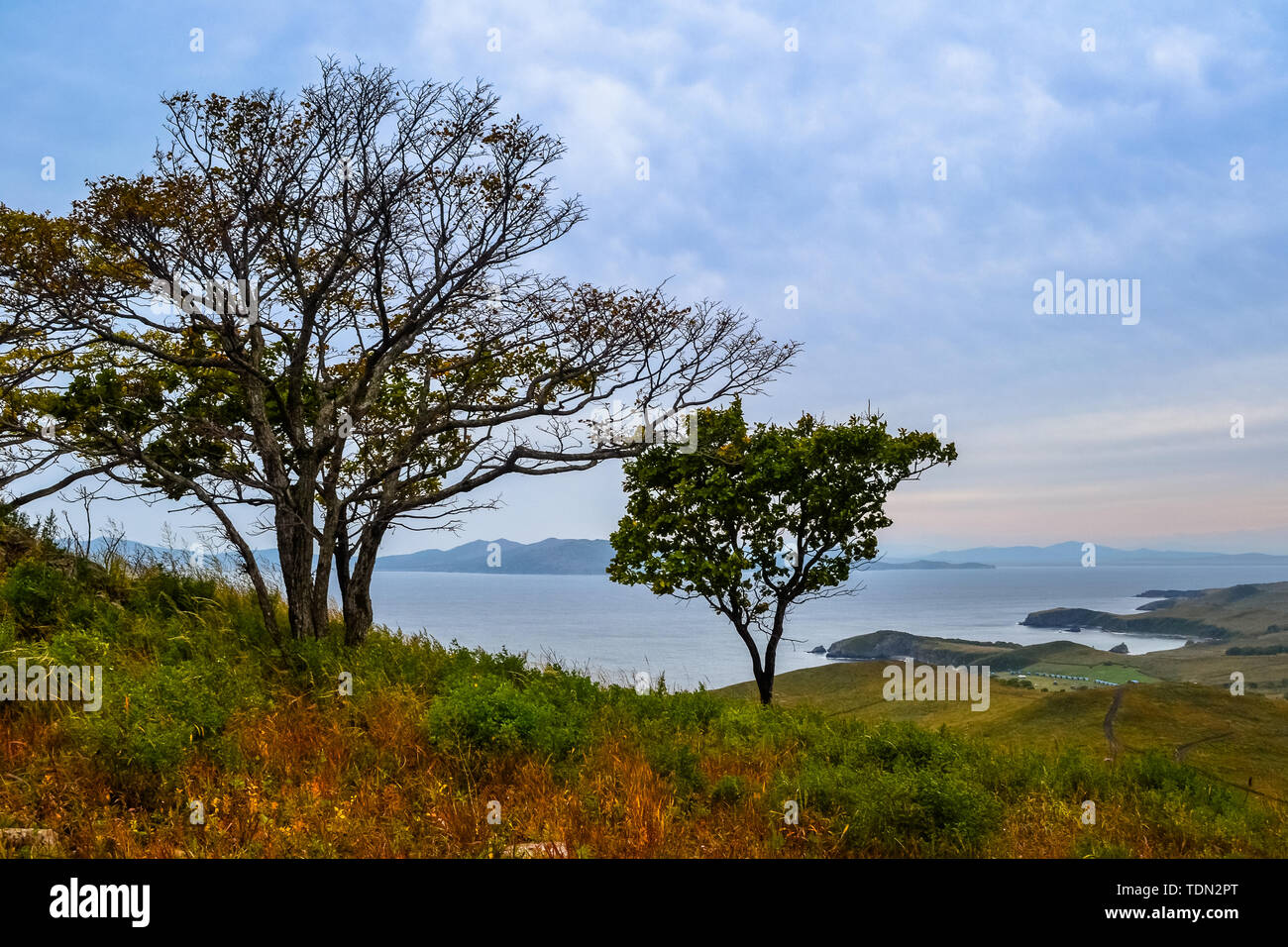 Beauté de la nature dans la région russe de Primorsky Banque D'Images