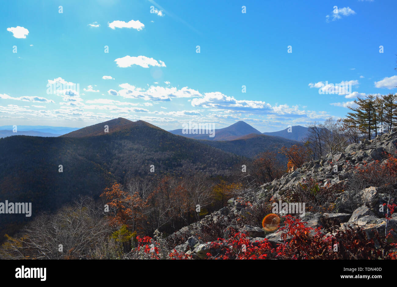 Beauté de la nature dans la région russe de Primorsky Banque D'Images