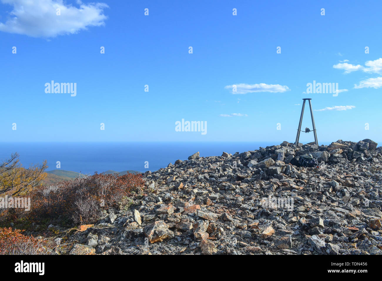 Beauté de la nature dans la région russe de Primorsky Banque D'Images