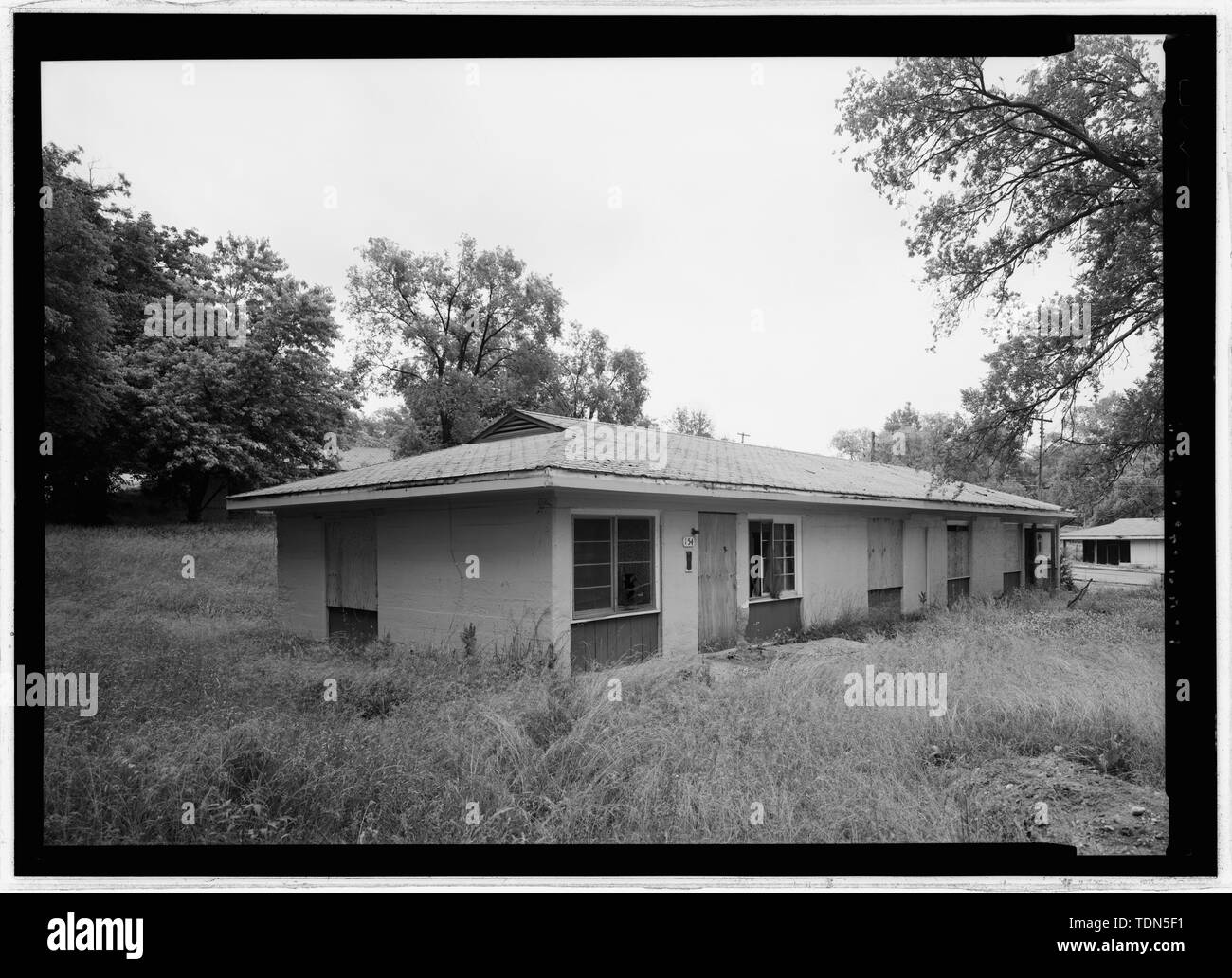 Vue en perspective d'No 154 - Alexandrie Housing Authority, Cameron Valley Housing, Alexandrie, ville indépendante, VA ; Prix, Virginie B, émetteur Banque D'Images