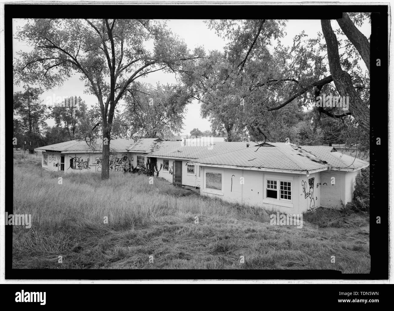 Vue en perspective de la maison - Alexandria Housing Authority, Cameron Valley Housing, Alexandrie, ville indépendante, VA ; Prix, Virginie B, émetteur Banque D'Images