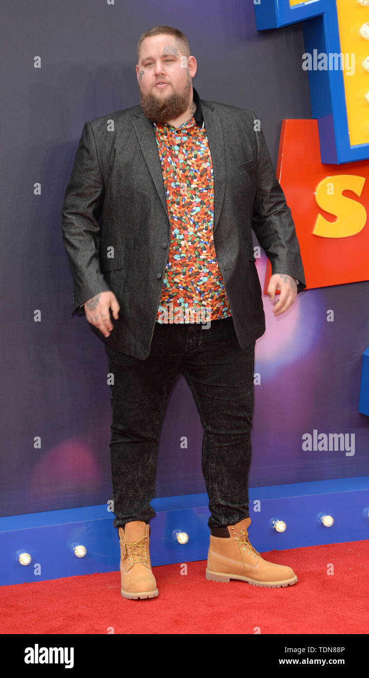 La photo doit être crédité ©Presse Alpha 078237 16/06/2019 Rory Graham aka Rag n Bone Man Toy Story 4 première Européenne à Leicester Square Londres Banque D'Images