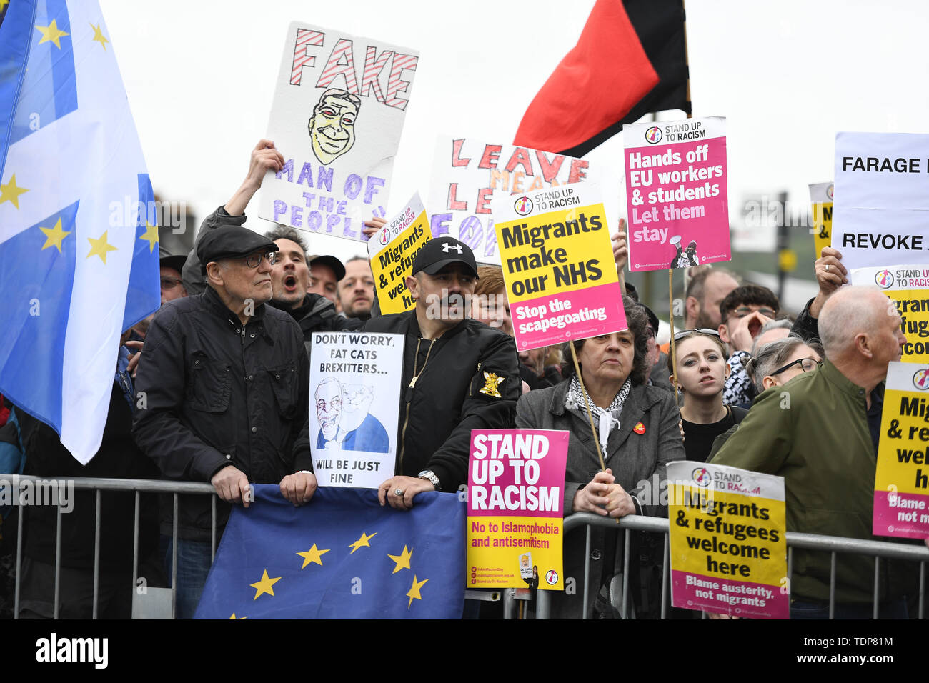 Ex-chef du parti UKIP Nigel Farage assiste à la partie 'Brexit' rassemblement à Edinburgh's Corn Exchange. Avec : où : Édinbourg, Royaume-Uni Quand : 17 mai 2019 Credit : Euan Cherry/WENN Banque D'Images
