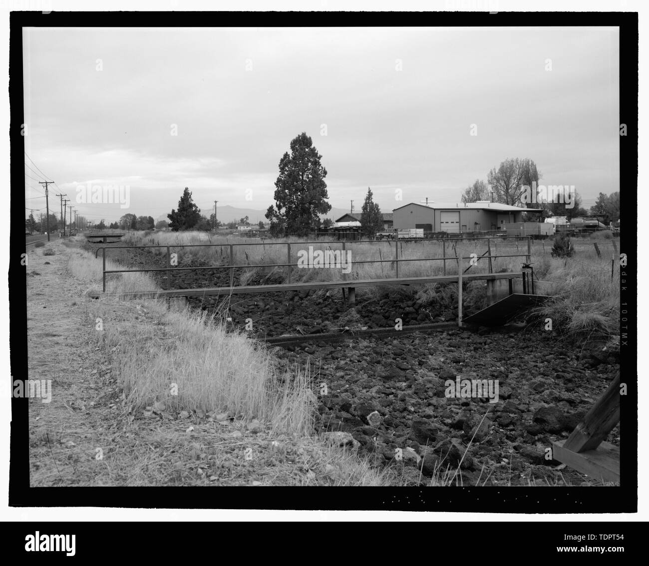 - Canal de Pilot Butte, Bend, comté de Deschutes, ou Banque D'Images