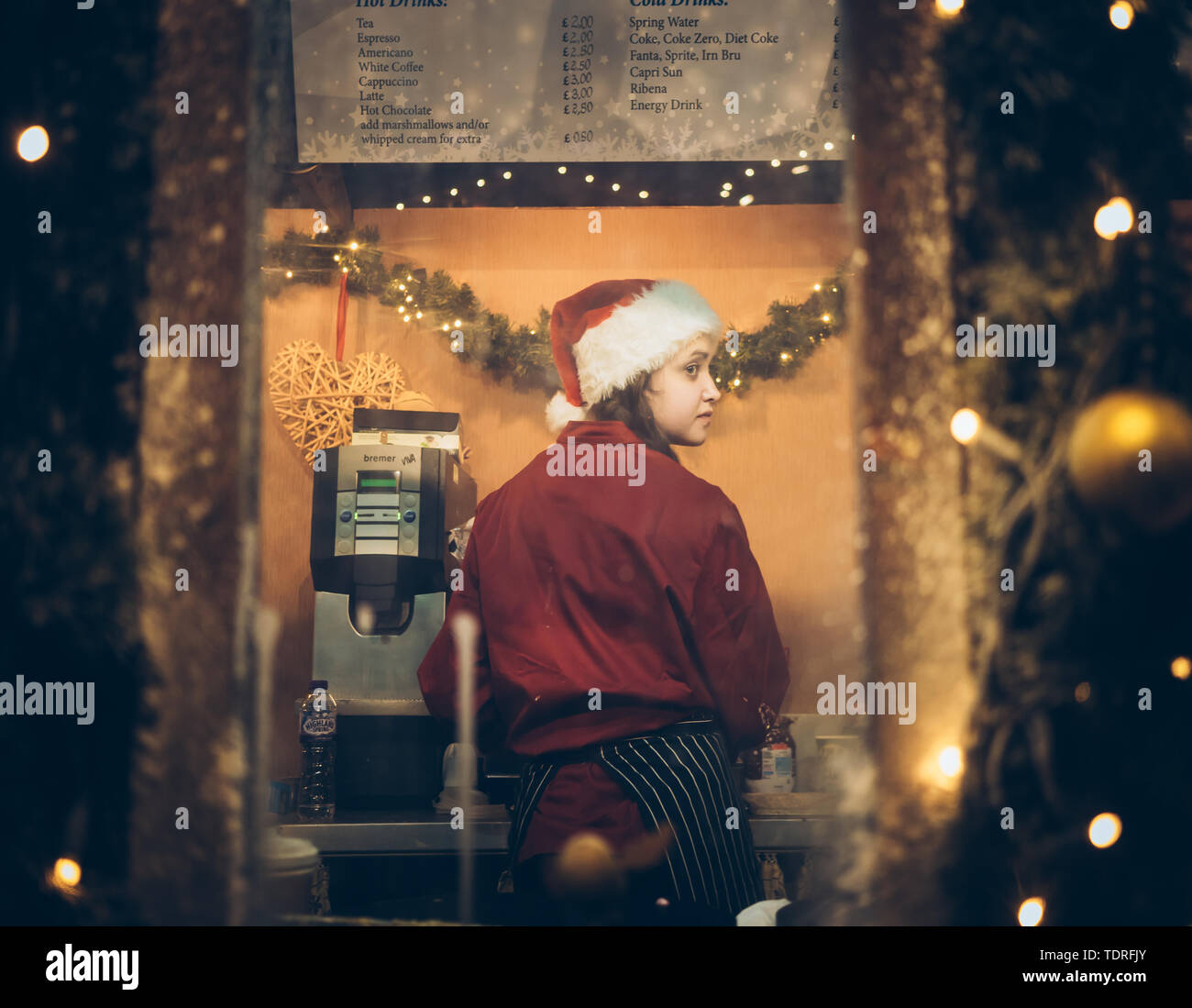 La Grande-Bretagne, la veille de Noël Banque D'Images