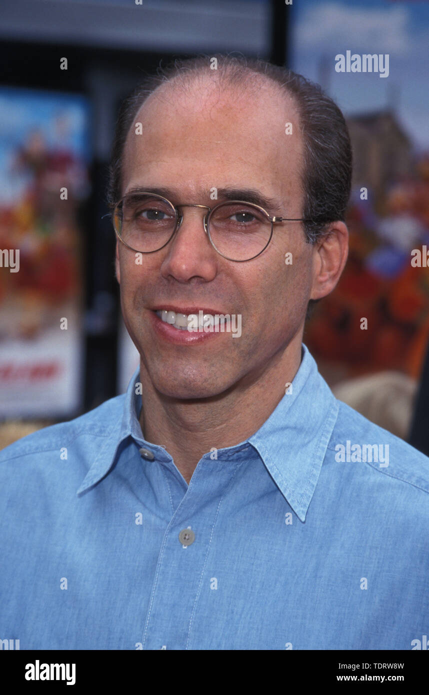 JEFFREY KATZENBERG producteur @ l 'Chicken Run' premiere. (Crédit Image : © Chris Delmas/Zuma sur le fil) Banque D'Images