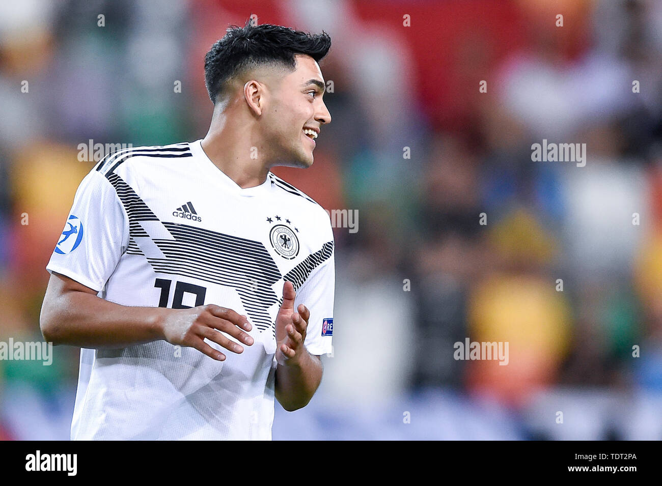 Nadiem Amiri de l'Allemagne au cours de l'UEFA EURO 2019 U-21 Championship match entre l'Allemagne et le Danemark U-21 U-21 au stade Friuli - Dacia Arena, Udine, Italie le 17 juin 2019. Photo par Giuseppe maffia. Banque D'Images