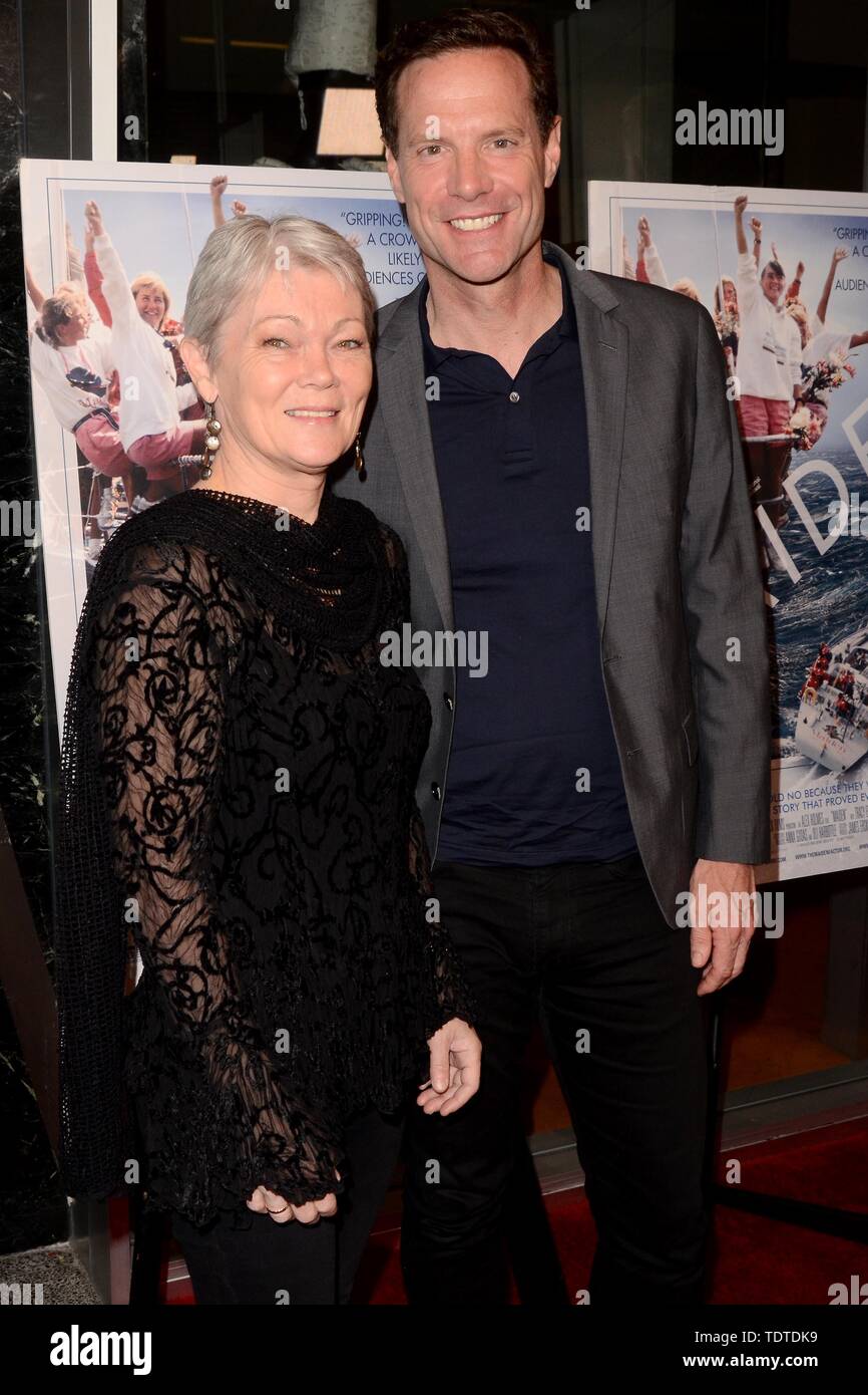 14 juin 2019 - Los Angeles, CA, USA - LOS ANGELES - jan 14 : Tracy Edwards, Alex Holmes au ''Maiden'' en première mondiale au Los Angeles Linwood Dunn Theatre le 14 juin 2019 à Los Angeles, CA (crédit Image : © Kay Blake/Zuma sur le fil) Banque D'Images