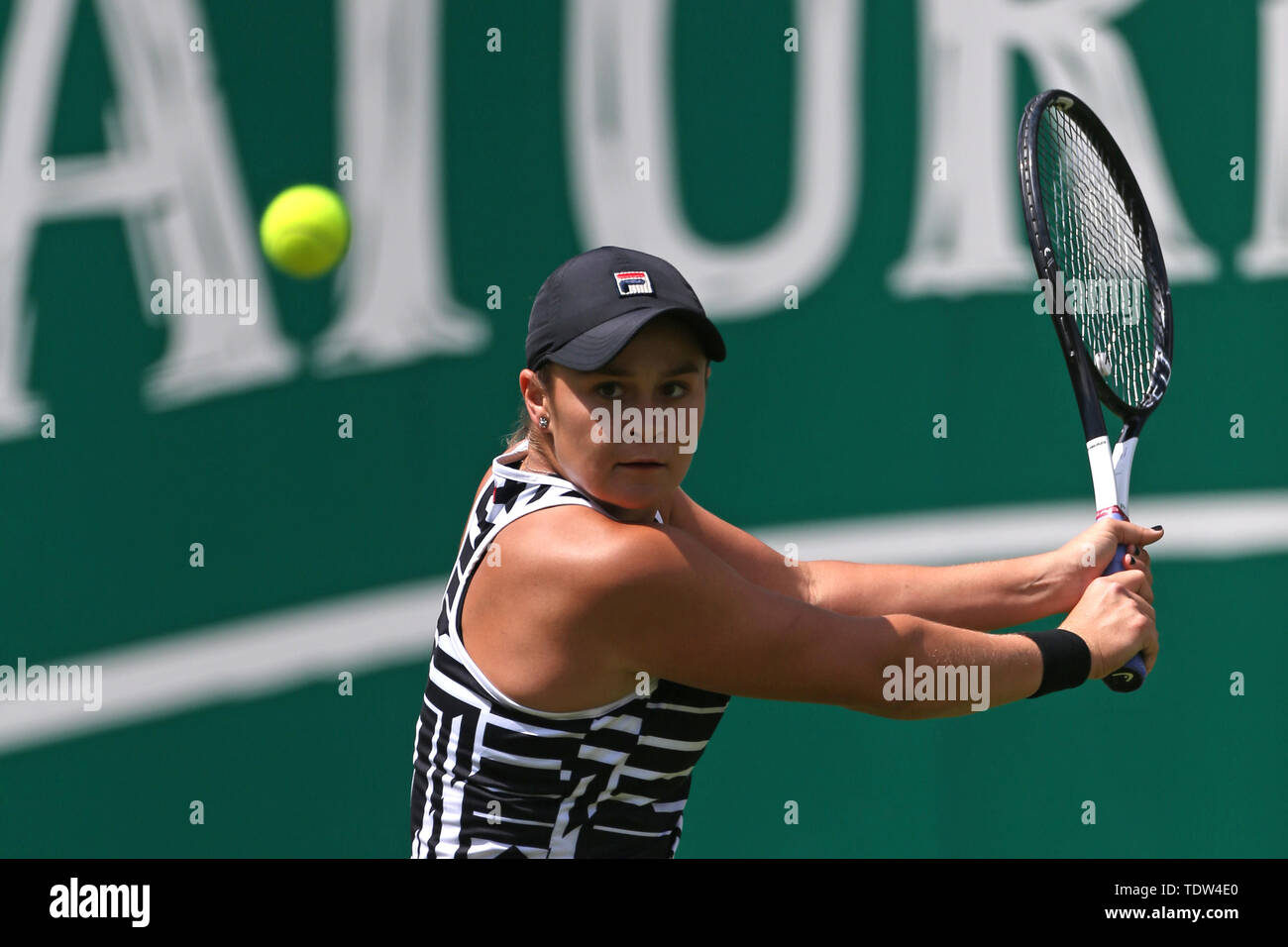 Ashleigh Barty pendant six jours de la Nature Valley Classic à Edgbaston, Birmingham Club Priory. Banque D'Images