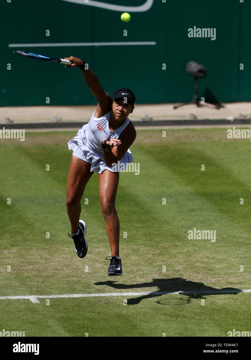 Naomi Osaka pendant six jours de la Nature Valley Classic à Edgbaston, Birmingham Club Priory. Banque D'Images