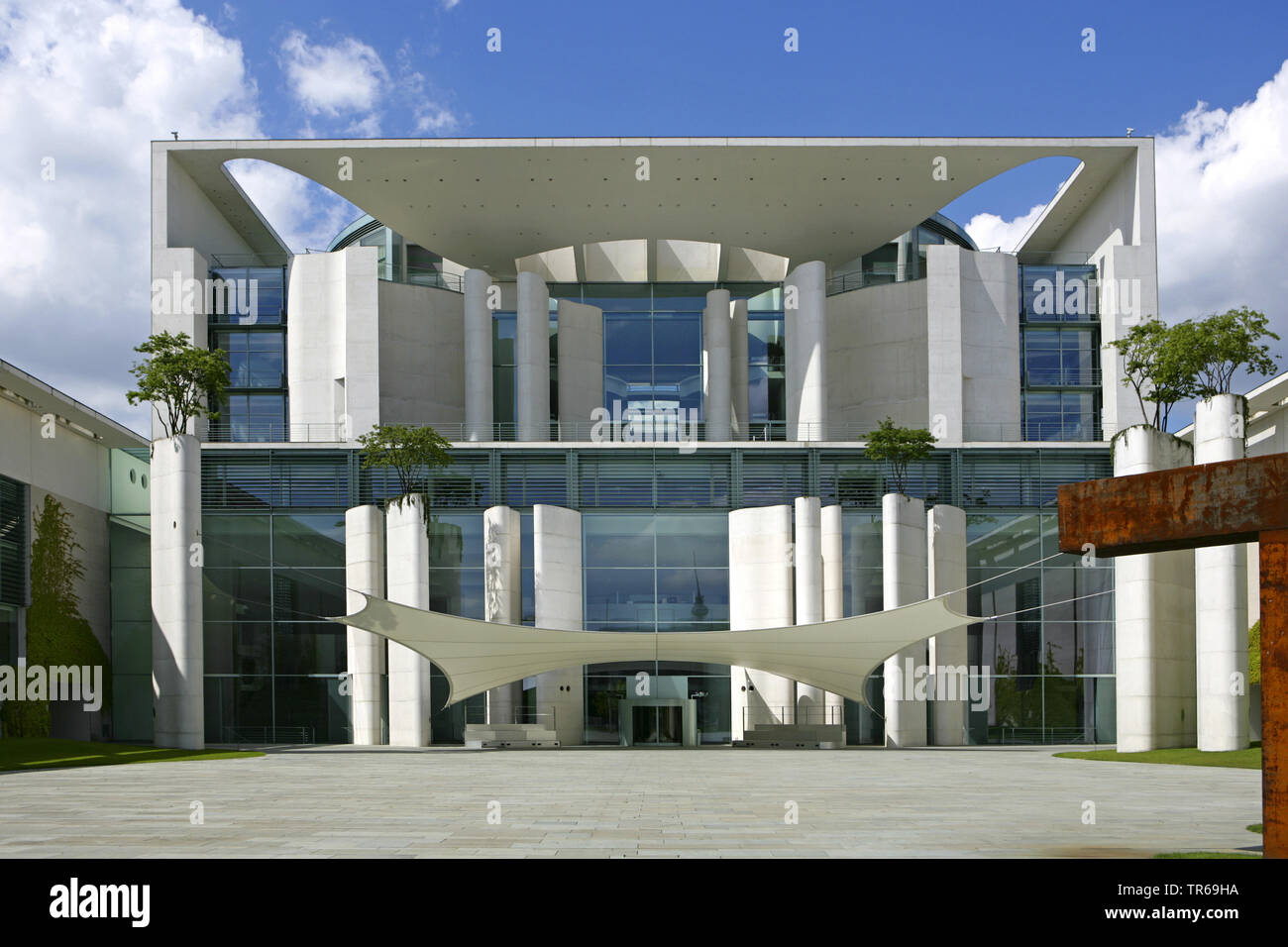 Chancellerie fédérale, l'Allemagne, Berlin Banque D'Images