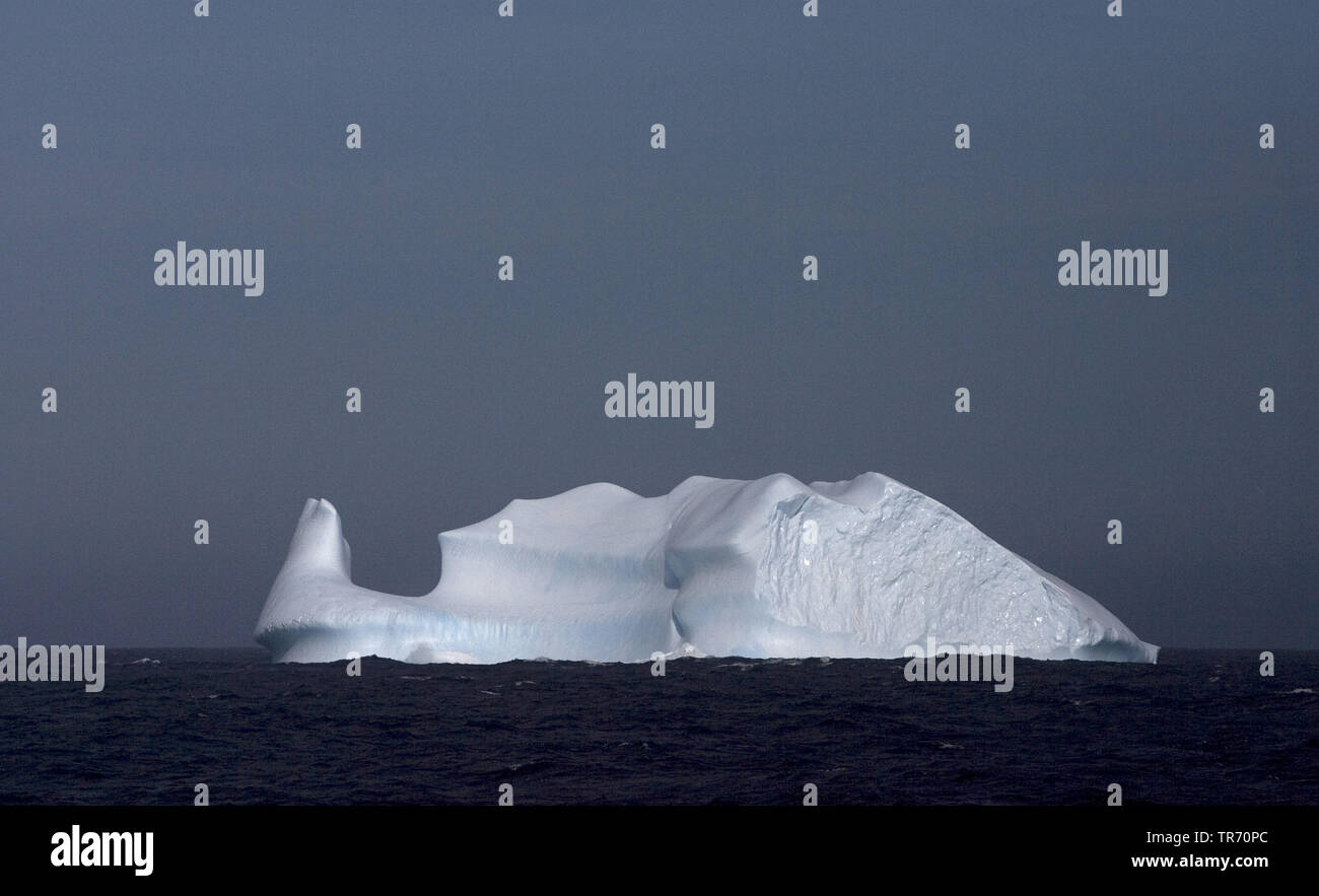 Iceberg au sud de la Géorgie du Sud , Suedgeorgien Banque D'Images