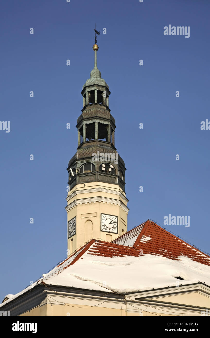 Ancienne maison à Zielona Gora. Pologne Banque D'Images